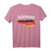 Angler T-Shirt mit Aal-Design in Deutschlandfarben – Lustiges Geschenk für Angler, die Aale fangen und gerne bei der Angeltour lachen