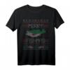 Merry Fishmas Fisch Angeln Angler Ugly Christmas Sweater T-Shirt – Lustiges Weihnachtsgeschenk für Fischer, Papa, Opa & Anglerfans