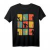 Angler Fischer Vintage Retro Vater Angeln T-Shirt – Perfektes Vatertagsgeschenk für Fischer und Angelliebhaber
