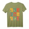 Angler Fischer Vintage Retro Vater Angeln T-Shirt – Perfektes Vatertagsgeschenk für Fischer und Angelliebhaber