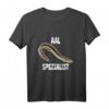 Aal Spezialist T-Shirt – Perfekte Geschenkidee für Aalangler, Angler & Fischer zum Geburtstag, Angelschein oder Angelverein