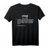 Unagi Definition Funny Noun Sushi Aal Spirituelles Yoga Om T-Shirt – Lustiges Geschenk für Sushi- und Yoga-Liebhaber