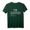 Unagi Definition Funny Noun Sushi Aal Spirituelles Yoga Om T-Shirt – Lustiges Geschenk für Sushi- und Yoga-Liebhaber