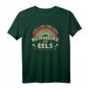 Aal T-Shirt für Mädchen und Frauen – Retro-Design mit Sunshine, Regenbögen und Aalen, perfektes Geschenk für Vintage- und Naturfans