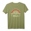 Aal T-Shirt für Mädchen und Frauen – Retro-Design mit Sunshine, Regenbögen und Aalen, perfektes Geschenk für Vintage- und Naturfans