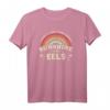 Aal T-Shirt für Mädchen und Frauen – Retro-Design mit Sunshine, Regenbögen und Aalen, perfektes Geschenk für Vintage- und Naturfans