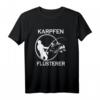 Angler - Fischer - Karpfen Flüsterer Herren T-Shirt - Perfekt für Angler, Fischliebhaber & Geschenke zu Weihnachten & Vatertag