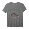 Zander Claus TM - All I Want for Christmas Lustiges Angler Langarmshirt für Fischer, Angler & Fischliebhaber zu Weihnachten & Geburtstag