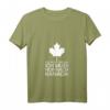 Damen T-Shirt mit V-Ausschnitt 'Ich muss gar nichts ich muss nur nach Kanada' – Perfekt für Kanada Fans & Reisende nach Vancouver, Montreal, Toronto