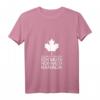 Damen T-Shirt mit V-Ausschnitt 'Ich muss gar nichts ich muss nur nach Kanada' – Perfekt für Kanada Fans & Reisende nach Vancouver, Montreal, Toronto