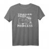 Trailer Park Princess T-Shirt - Funny Camping RV Mobile Home Tee for Women, Perfect Gift for Mom, Grandma, and Aunts