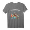 National Parks der USA Shirt für Wandern & Camping – Outdoor T-Shirt mit Karte der US-Nationalparks für Natur- und Abenteuerliebhaber