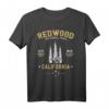 Redwood National Park T-Shirt - Vintage Redwood Forest Shirt für Natur- und Abenteuerliebhaber in Kalifornien