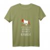 Damen Ich Muss Gar Nix Ich Muss Nur Nach Kanada T-Shirt mit V-Ausschnitt – Perfektes Geschenk für Kanada-Fans & Reiseliebhaber mit Elchmotiv