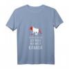 Damen Ich Muss Gar Nix Ich Muss Nur Nach Kanada T-Shirt mit V-Ausschnitt – Perfektes Geschenk für Kanada-Fans & Reiseliebhaber mit Elchmotiv