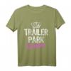 Trailer Park Queen Funny Redneck Camping Gift T-Shirt - Lustiges Camper Shirt für Frauen, Mutter, Schwester & Freunde als Geschenk