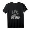 40 Geburtstag T-Shirt mit Willenskraft wie Wolf – Survival, Abenteuer & Wildnis-Show Merchandise für Natur- und Extremsportfans