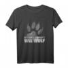 40 Geburtstag T-Shirt mit Willenskraft wie Wolf – Survival, Abenteuer & Wildnis-Show Merchandise für Natur- und Extremsportfans
