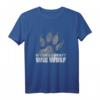 40 Geburtstag T-Shirt mit Willenskraft wie Wolf – Survival, Abenteuer & Wildnis-Show Merchandise für Natur- und Extremsportfans