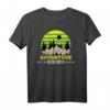 Wander Abenteuer T-Shirt für Outdoor Fans, Camper, Angler & Naturburschen – Perfektes Geschenk für Natur- und Wanderliebhaber
