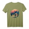 Camping T-Shirt Zelt Berge Vintage – Lustiges Geschenk für Wanderer, Camper & Bergsteiger, Perfekt für Natur- und Outdoor-Fans
