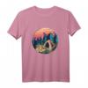 Camping T-Shirt Zelt Berge Vintage – Lustiges Geschenk für Wanderer, Camper & Bergsteiger, Perfekt für Natur- und Outdoor-Fans