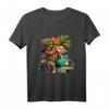 Luao`s Abenteuer T-Shirt für Kinder - Buntes Hawaii-Design mit Bus, Tiki und Urwaldmotiven
