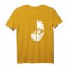 HapKoala Shippuden Sasuke Split Face T-Shirt – Offiziell lizenziertes Naruto Merchandise für Anime Fans