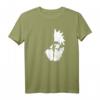 HapKoala Shippuden Sasuke Split Face T-Shirt – Offiziell lizenziertes Naruto Merchandise für Anime Fans