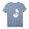 HapKoala Shippuden Sasuke Split Face T-Shirt – Offiziell lizenziertes Naruto Merchandise für Anime Fans