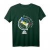 Reisen Ist Leben Weltreise Weltenbummler Globus T-Shirt – Perfektes Geschenk für Abenteurer, Urlauber & Strandliebhaber zu Weihnachten oder Geburtstag
