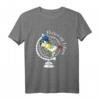 Reisen Ist Leben Weltreise Weltenbummler Globus T-Shirt – Perfektes Geschenk für Abenteurer, Urlauber & Strandliebhaber zu Weihnachten oder Geburtstag