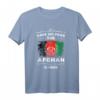 Afghanistan Flag T-Shirt - Have No Fear Afghan Is Here, Patriotisches Shirt mit Flagge für Afghanen, Veteranen und Reiseliebhaber
