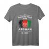 Afghanistan Flag T-Shirt - Have No Fear Afghan Is Here, Patriotisches Shirt mit Flagge für Afghanen, Veteranen und Reiseliebhaber
