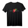 Afghanistan Herzschlag Puls Liebe T-Shirt - Stolz auf dein Heimatland, perfektes Geschenk für Afghanen zu Geburtstag & Weihnachten