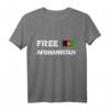 Afghanistan Flagge T-Shirt für Afghanen - Klassisch geschnitten, designfrei und patriotisch