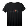 Afghanistan Liebe und afghanische Flagge T-Shirt – Patriotisches Fanartikel für Afghanen und Unterstützer bei Public Viewing, Urlaub & mehr