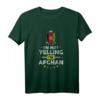 I'm Not Yelling, I'm Afghan - Afghanistan Flagge T-Shirt mit Retro Vintage Effekt, Perfekt als patriotisches Geschenk