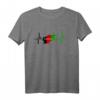Afghanische Flagge Herzschlag EKG Design T-Shirt - Patriotisches Geschenk für Afghanistan-Fans und Freunde