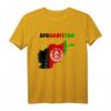Afghanische Flagge im Inneren der Karte von Afghanistan T-Shirt – Perfektes Geschenk für Bruder, Schwester, Geburtstage & Feiertage für Damen, Herren & Kinder