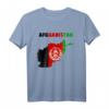 Afghanische Flagge im Inneren der Karte von Afghanistan T-Shirt – Perfektes Geschenk für Bruder, Schwester, Geburtstage & Feiertage für Damen, Herren & Kinder