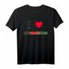 I Love Afghanistan T-Shirt - Patriotisches Kleidungsstück für Afghanisten-Liebhaber und Unterstützer