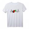 Afghanische Flagge Herzschlag EKG T-Shirt – Patriotisches Geschenk für Afghanistan-Fans und Stolzträger