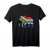 Elefant Südafrika Afrikanische Flagge Safari T-Shirt – Perfektes Geschenk für Afrika- und Südafrika-Liebhaber