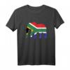 Elefant Südafrika Afrikanische Flagge Safari T-Shirt – Perfektes Geschenk für Afrika- und Südafrika-Liebhaber