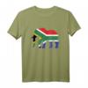 Elefant Südafrika Afrikanische Flagge Safari T-Shirt – Perfektes Geschenk für Afrika- und Südafrika-Liebhaber