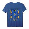 Ägyptische Götter T-Shirt mit Pyramide, Ankh & Horus - Spirituelle Geometrie & Magic Design
