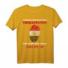 Andere müssen zum Therapeuten Ich muss nur nach Ägypten T-Shirt – Perfektes Geschenk für Ägypten-Reisende & Urlaub Fans mit Flagge & Umriss