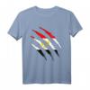 Ägypten Flagge Stolzer Ägypter T-Shirt - Perfekt für Fans, Stadion, Halloween & als Geschenkidee