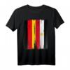 Deutschland Ägypten Flaggen T-Shirt - Doppelte Staatsbürgerschaft, Integration & Toleranz feiern zu Geburtstag, Weihnachten & Flaggen Tag